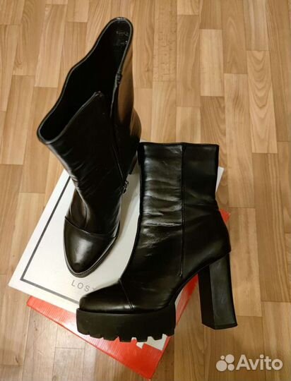 Полусапожки и ботильоны, 38,5 размер