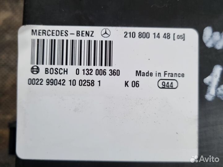 Компрессор центрального замка Мерседес w 210