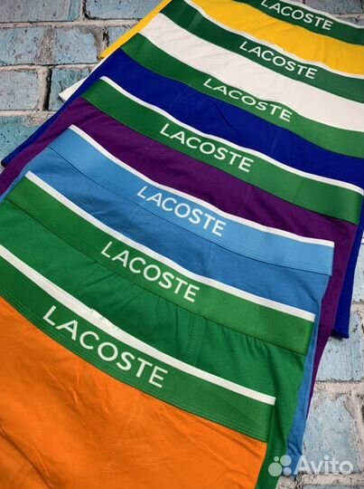 Трусы мужские боксеры lacoste