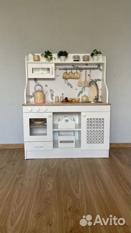 Детская кухня деревянная