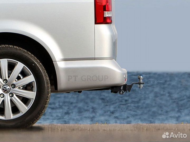 Фаркоп под квадрат Volkswagen Transporter T5 Resty