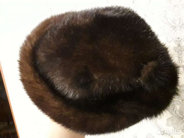 Шапка норковая женская бу