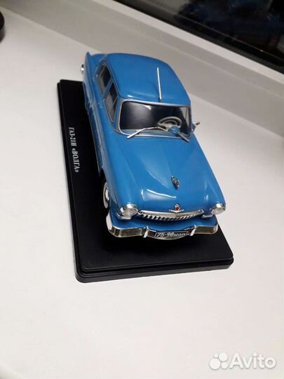 Легендарные советские автомобили 1:24 Газ-21 Волга