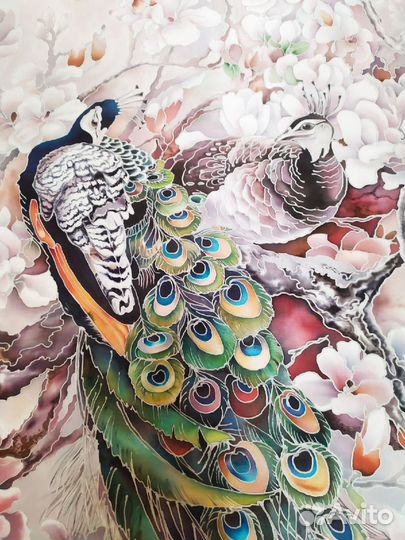 Картина на шёлке 