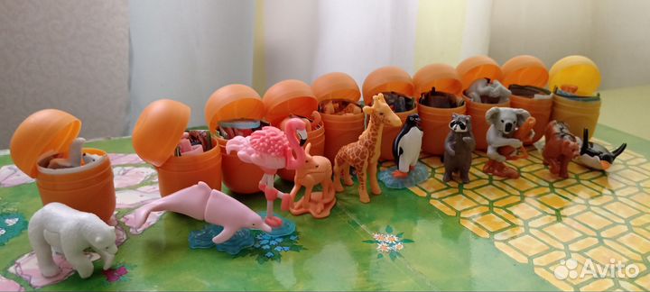 Kinder Natoons животные 2022 г, 2021 г