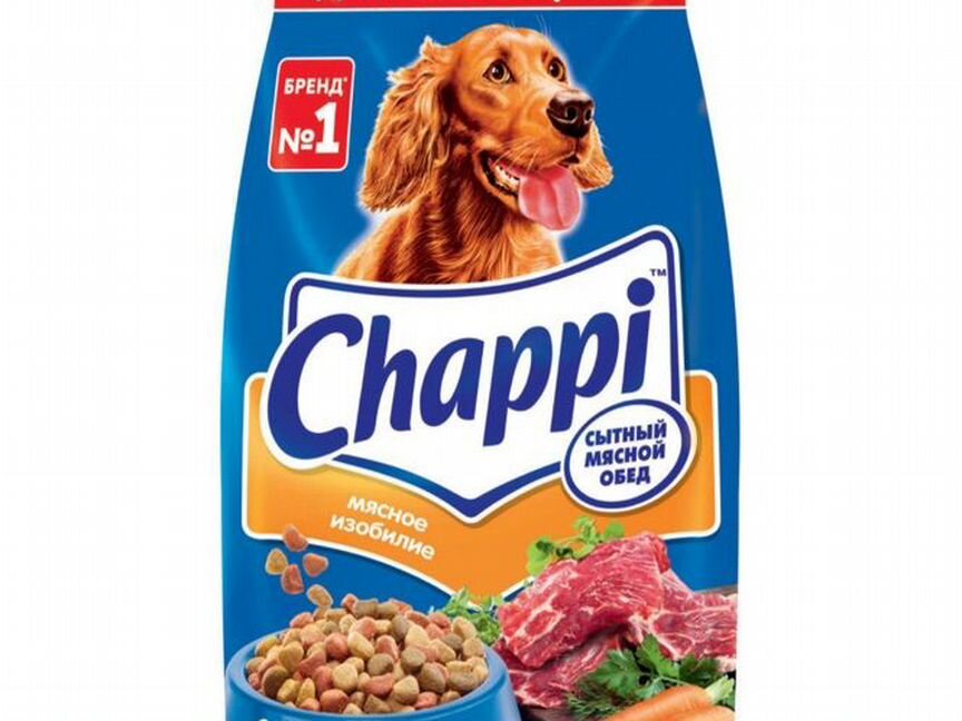 Сухой собачий корм Chappi