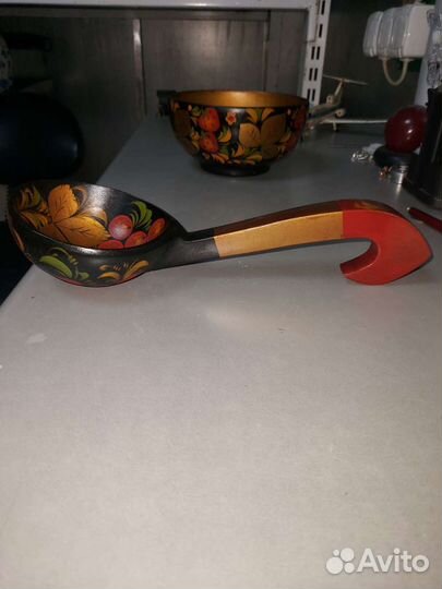 Деревянная посуда хохлома