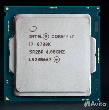 Процессор intel core i7 6700