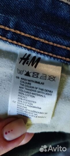 Джинсовые шорты h&m