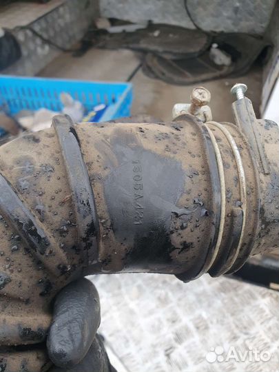 Mitsubishi Lancer 10 гофра воздушного фильтра