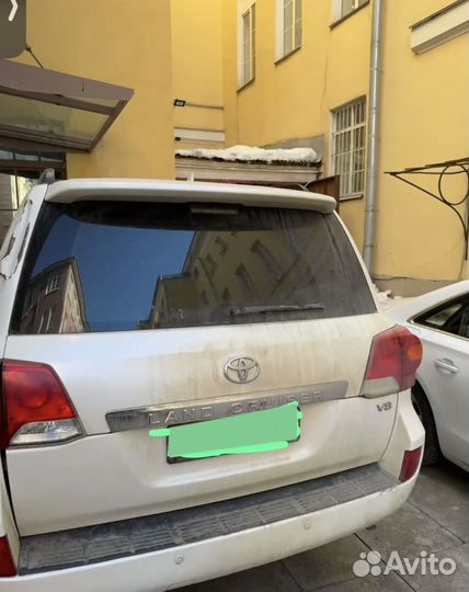 Toyota Land Cruiser 4.6 AT, 2014, битый, 165 000 км