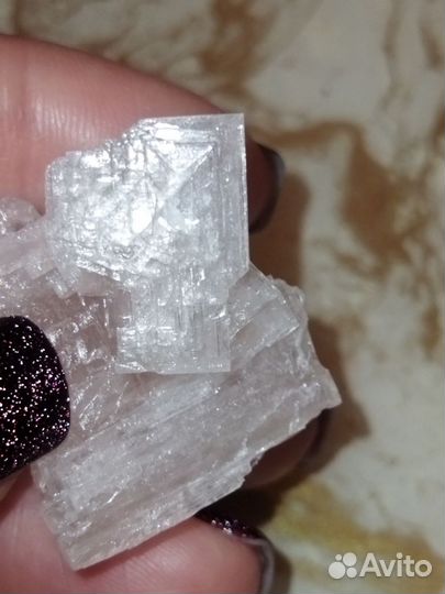 Розовый галит