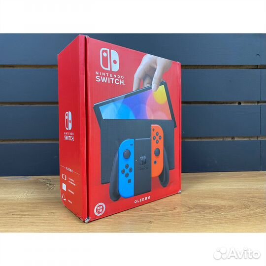 Nintendo switch oled прошитая (новая)