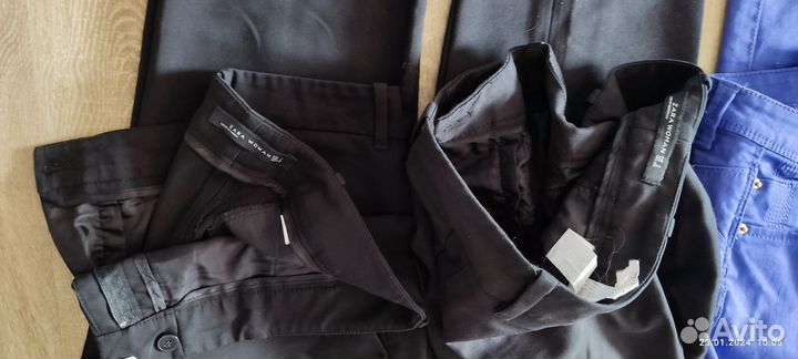 Брюки женские пакетом(4 шт).Zara