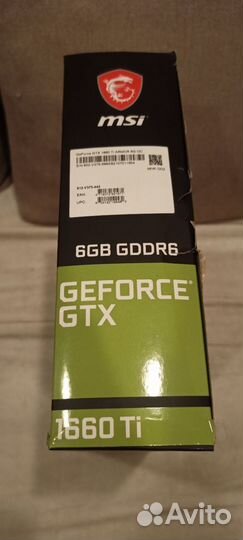 Nvidia geforce gtx 1660 ti 6gb