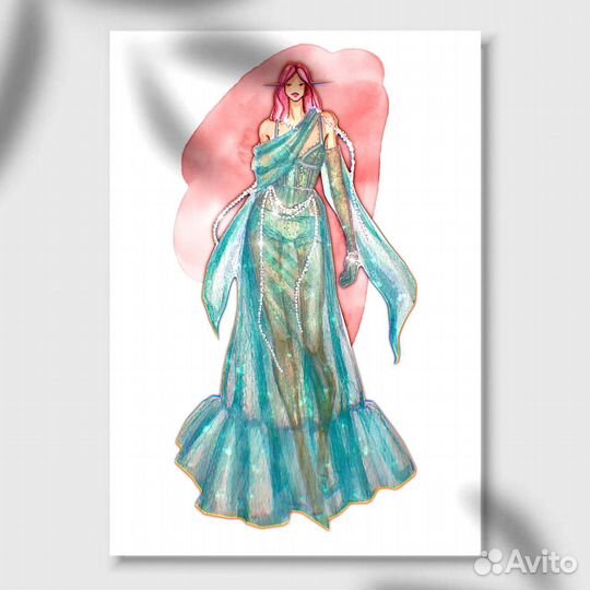 Fashion - иллюстрация Технические эскизы одежды