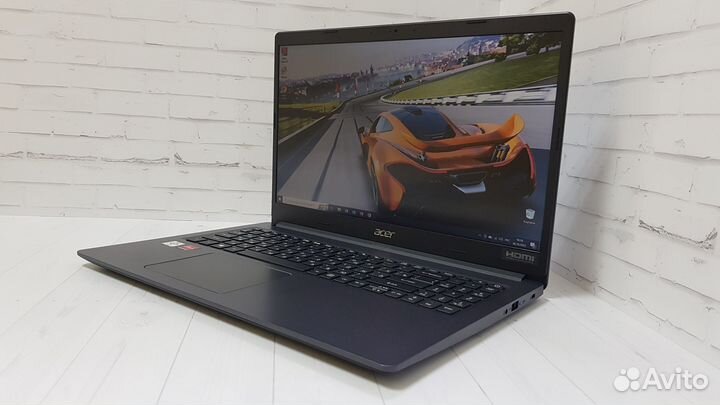Быстрый ноутбук Acer AMD3.2/8Gb/SSD/ гарантия
