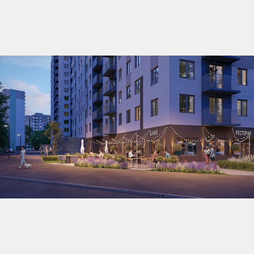 Квартира-студия, 23,3 м², 8/16 эт.