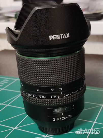 Объектив HD Pentax-D FA 1:2.8 24-70 mm ED SDM WR