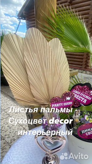 Сухоцвет декор интерьерный натуральный