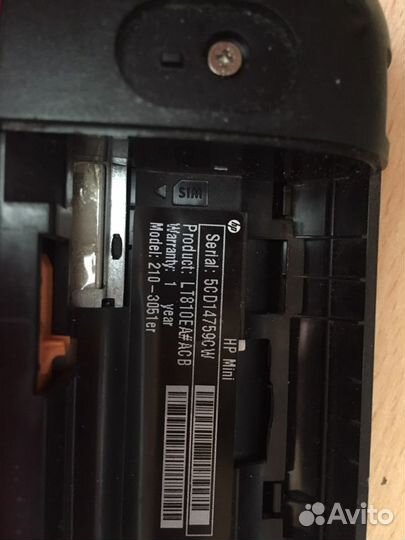 Нетбук hp mini