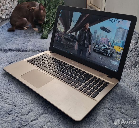 Игровой ноутбук asus i3/920MX/500ssd