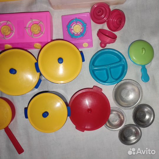 Набор игрушечкой посуды пакетом