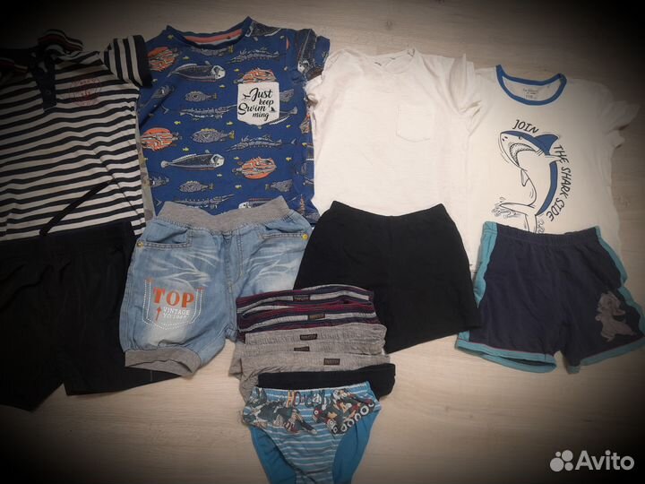 Вещи пакетом на мальчика.Размер 110