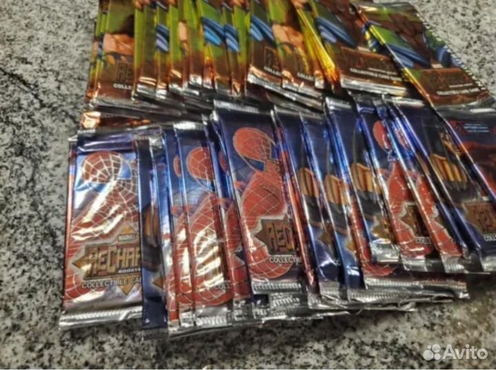 Карточки Человек Паук Сорвиголова Росомаха