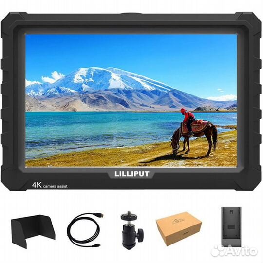 Монитор Lilliput A7s черный