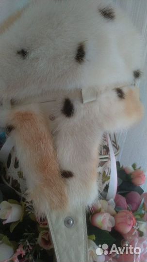 Шапка норковая женская