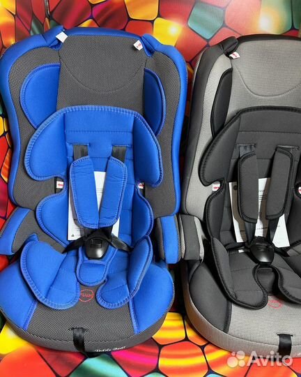 Детское автокресло 9 до 36 кг,0-18 и 0-25 кг