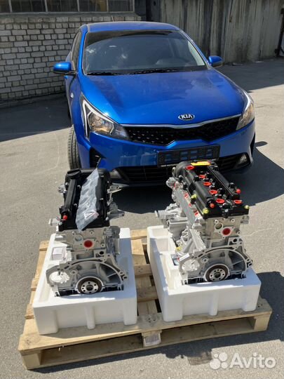 Двигатель новый Kia Rio 3 Hyundai Solaris 1.6 1.4