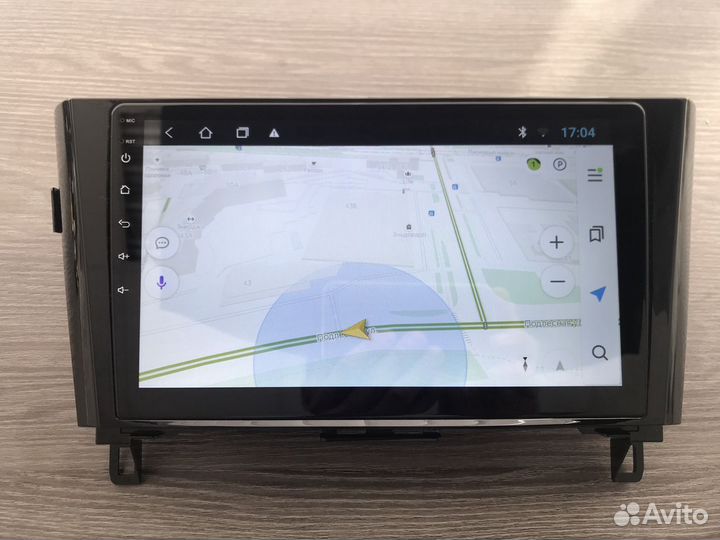 Магнитола TopWay TS7 на Nissan Qashqai