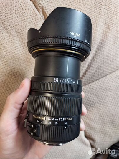 Sigma 17 50 2.8 canon OSS