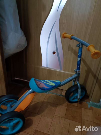 Самокат, беговел 2 в 1