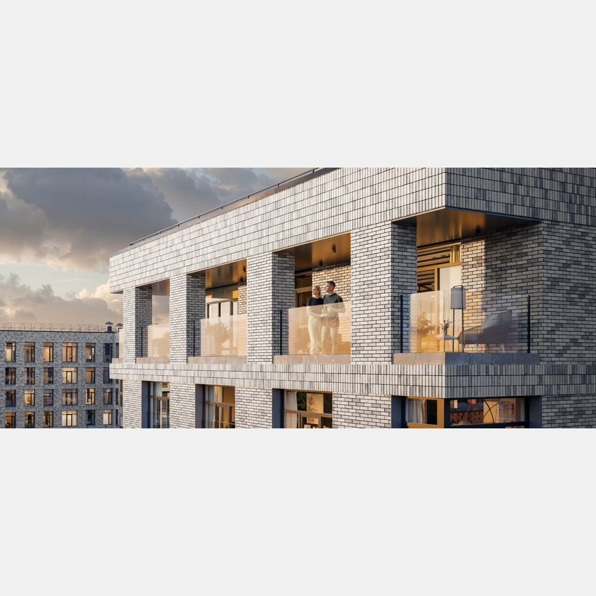 2-к. квартира, 54,1 м², 5/12 эт.