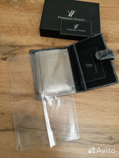 Обложка для автодокументов и паспорта кожаная