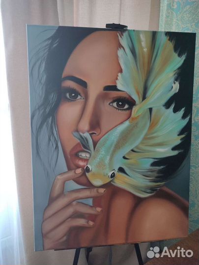 Картина маслом на холсте большая