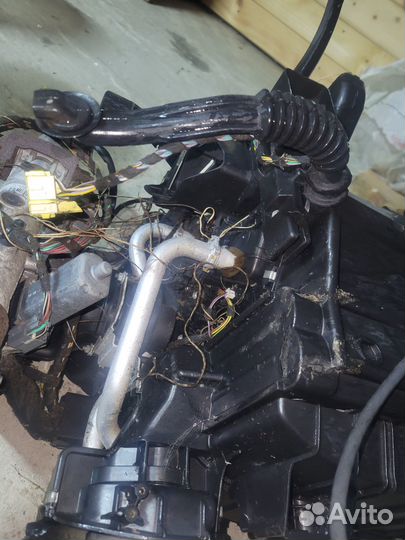 Панель печки мерседес