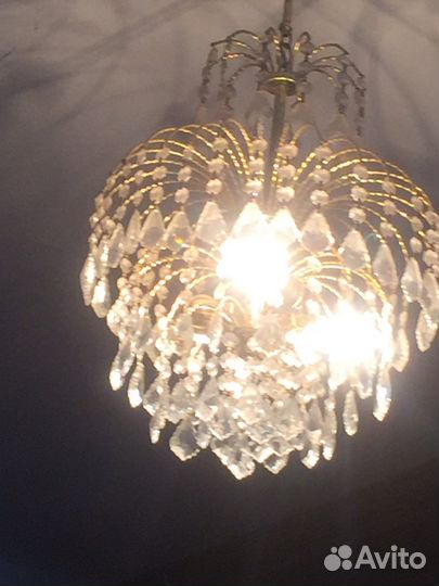 Люстра из Богемского хрусталя