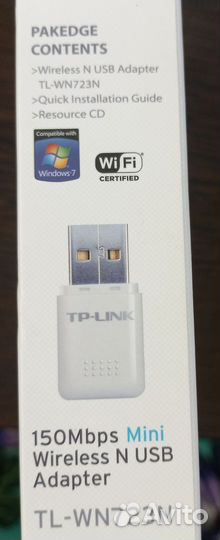 Usb wifi адаптер TP-link новый