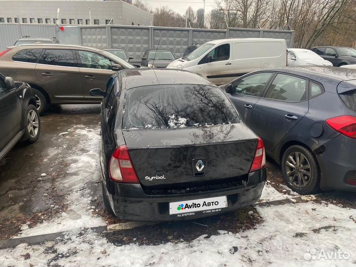 Renault Symbol 1.4 МТ, 2008, 160 000 км