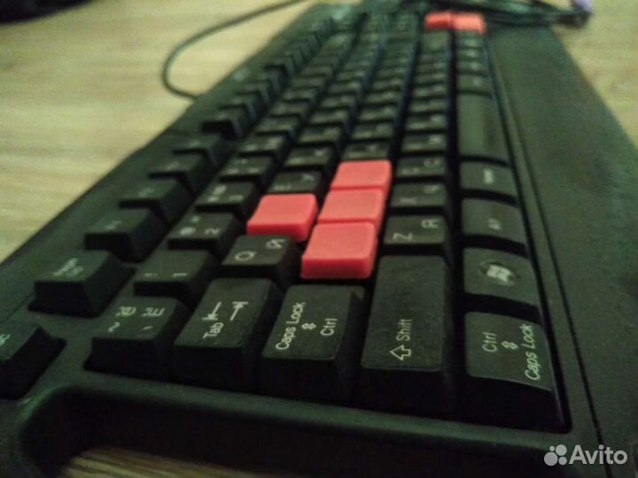 Игровая клавиатура A4Tech X7-G700 Black PS/2