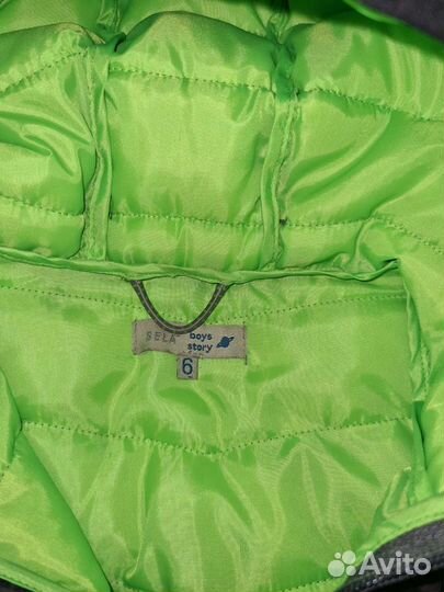 Куртка на тонком ситепоне Sela