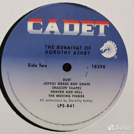 Винил Dorothy Ashby – The Rubaiyat Of Dorothy