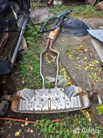 Выхлопная система volkswagen touareg 02-09