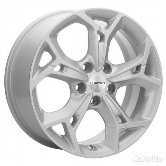 Khomen 1702 : 7x17 5*114,3 Et:39 Dia:60,1 F-silver