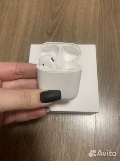 Наушники apple airpods оригинал левый и кейс