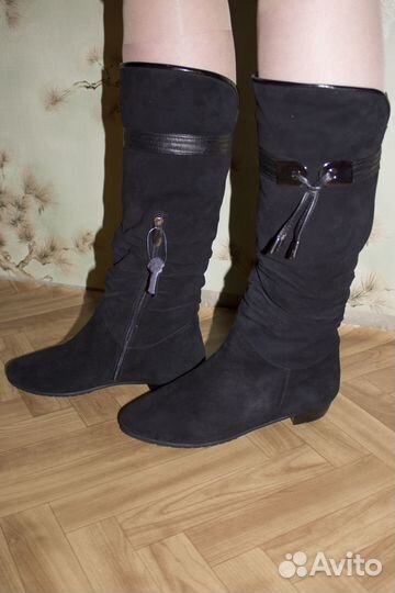 Сапоги натуральная кожа